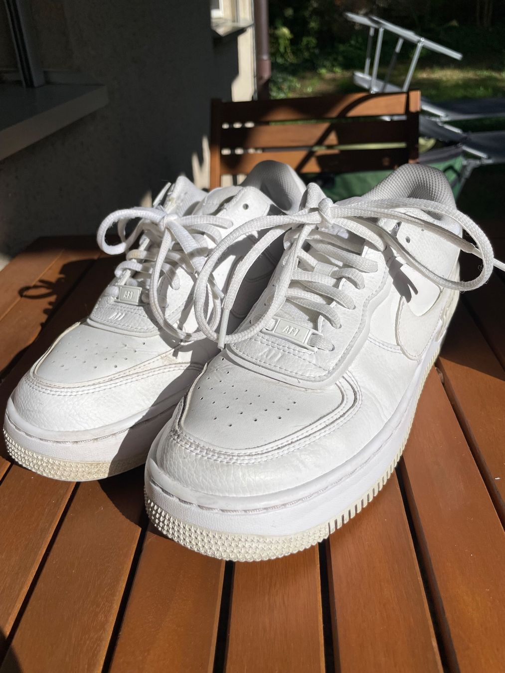 Nike Chaussures femmes: Nike Air Force 1 Shadow Weiss Gr. 41 – D'occasion à Niederwangen BE par m_s13