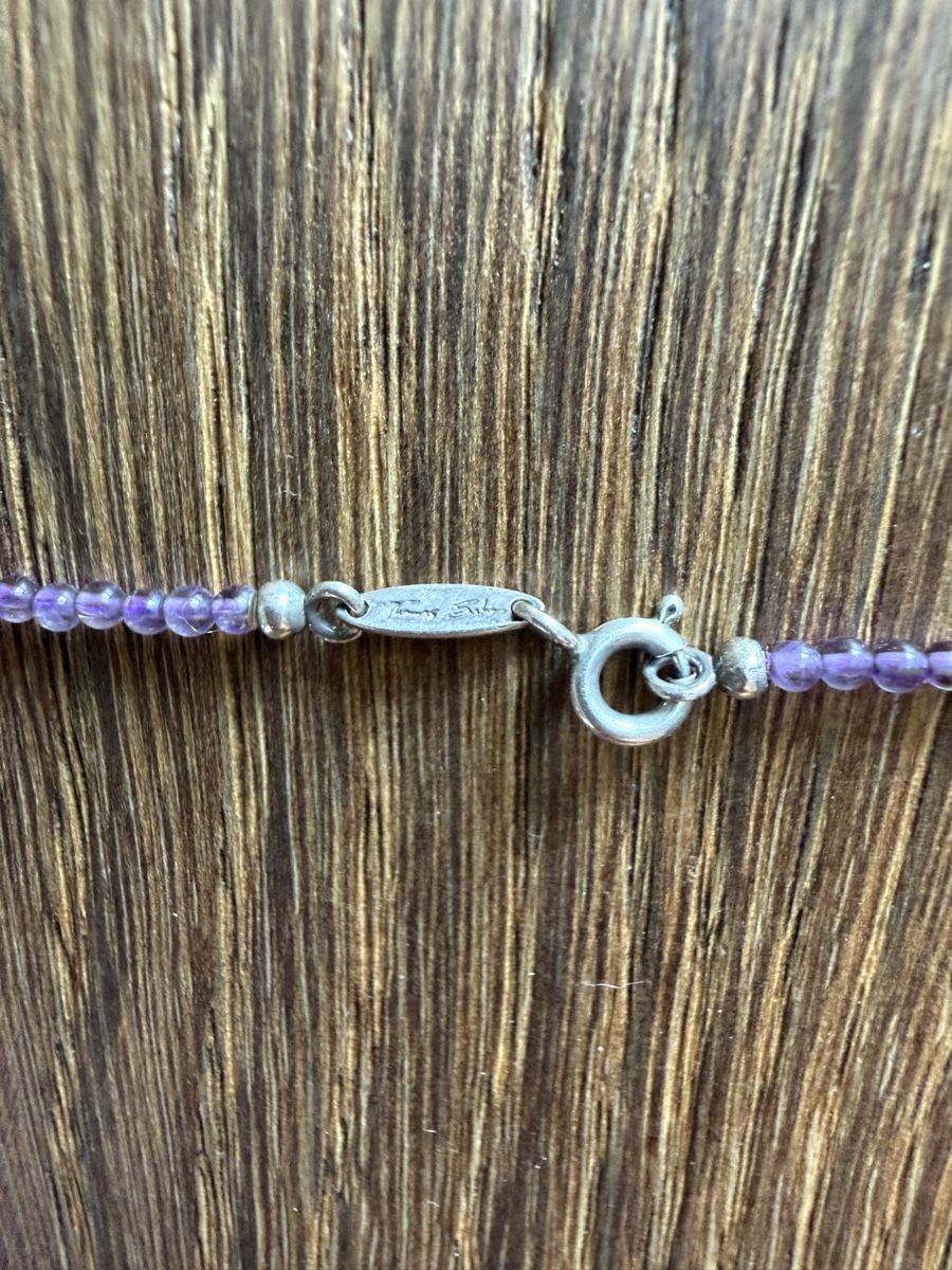 Thomas Sabo Catenine: THOMAS SABO Wunderschöne Amethyst Kette 925 Silber – Nuovo (secondo la descrizione) da Maur venduto da my_private_sale 3