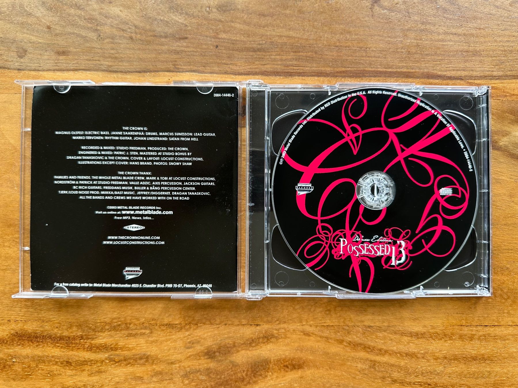 CD: The Crown – Possessed 13 – Usato da Horgen venduto da flyingpenguin2000 1