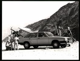 Fotografie Auto Audi 100 Avant, Familie 