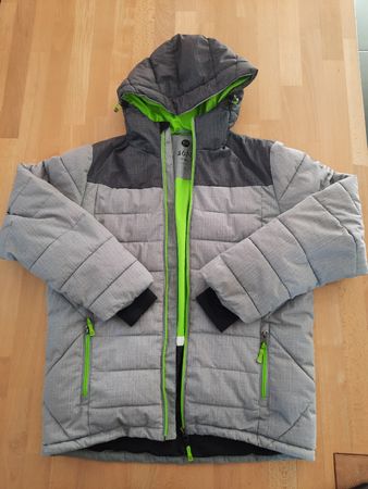 46 Nord Winterjacke grau Grösse 164  zum austragen