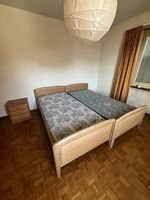 Camera da letto (armadio e letti)