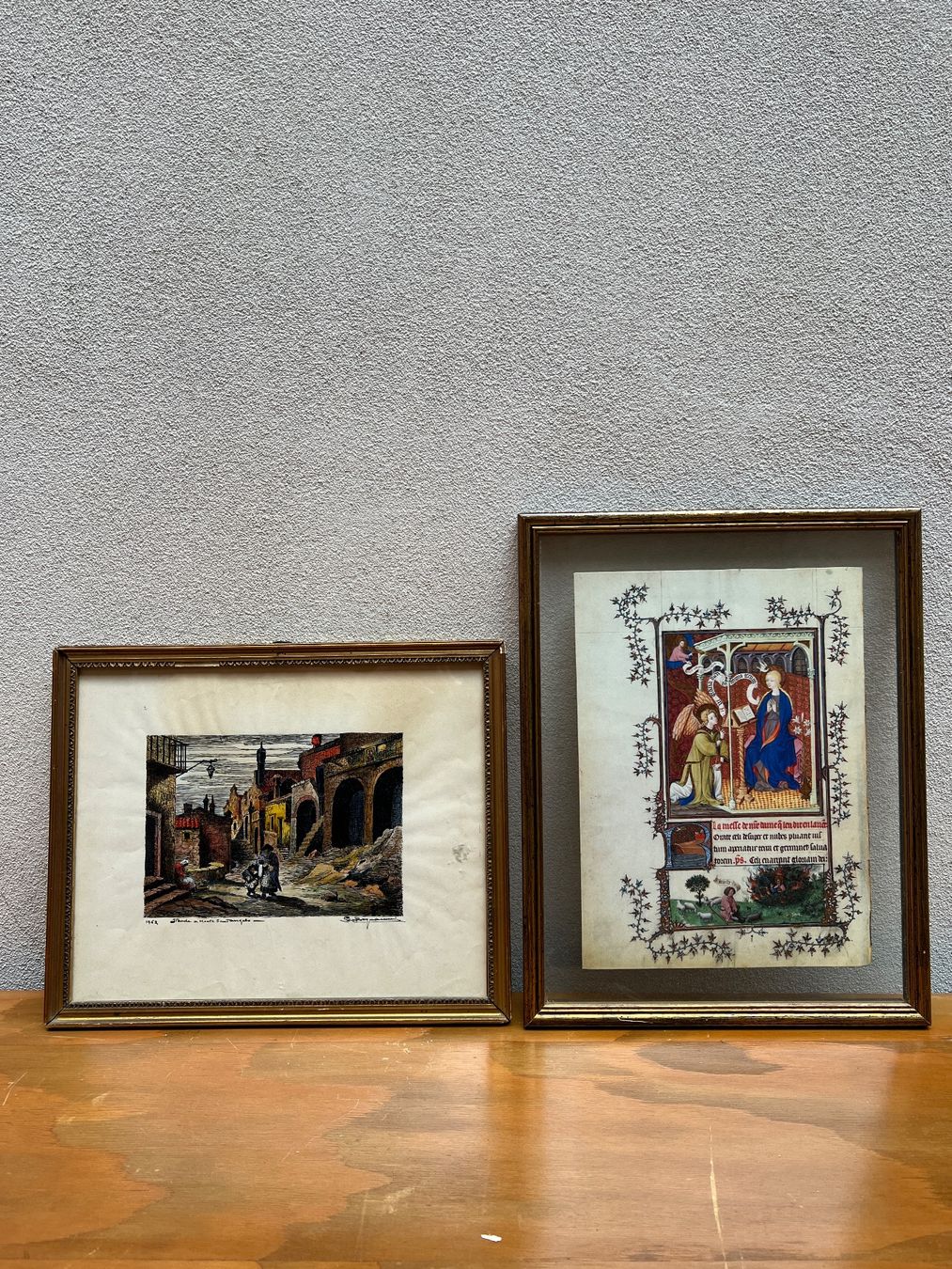 Tableaux: Zwei interessante Bilder – D'occasion à Riva San Vitale par AM25