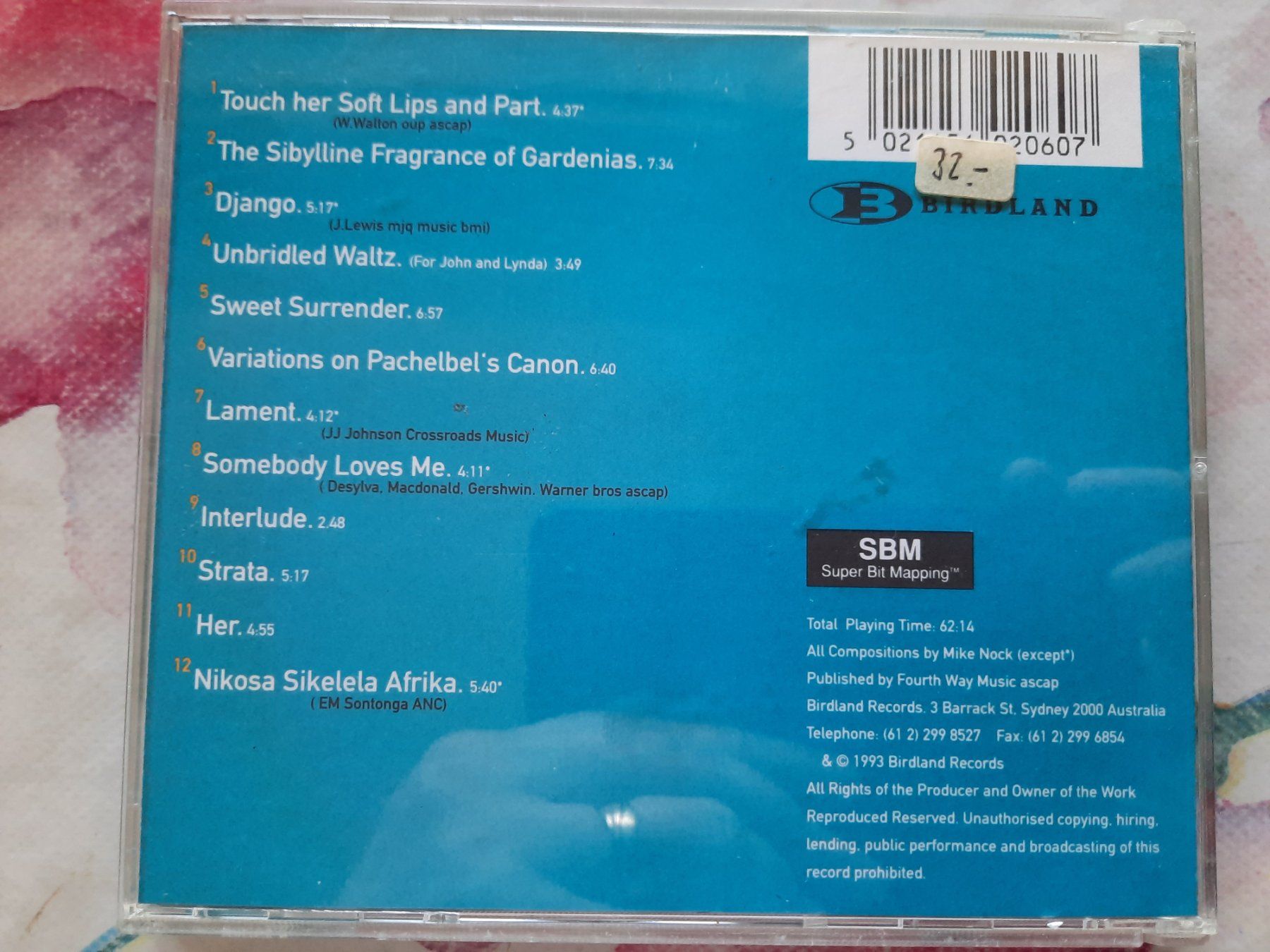 CD: CD Mick Nock - Touch – Usato da Pully venduto da bro_n52j 1