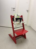 Stokke Tripp Trapp Rot mit Baby Set & Sitzkissen Jg 2015