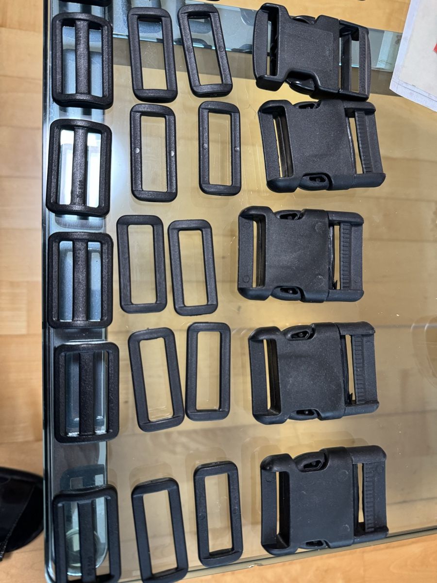 Taschen: Steckschnallen 10er Set 40mm breit – Neu (gemäss Beschreibung) aus Basel von Langot 3