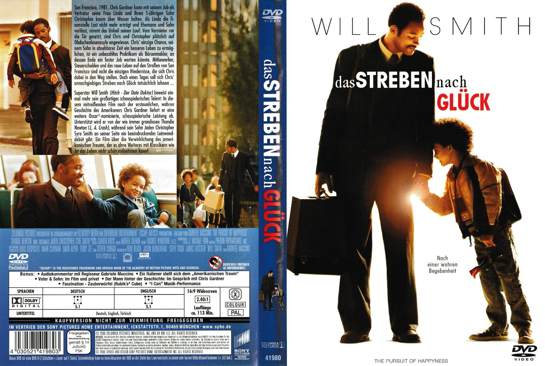 Tutti i DVDs: DVD - Das Streben nach Glück – Usato da Langnau am Albis venduto da MediaRescuerKeLoX