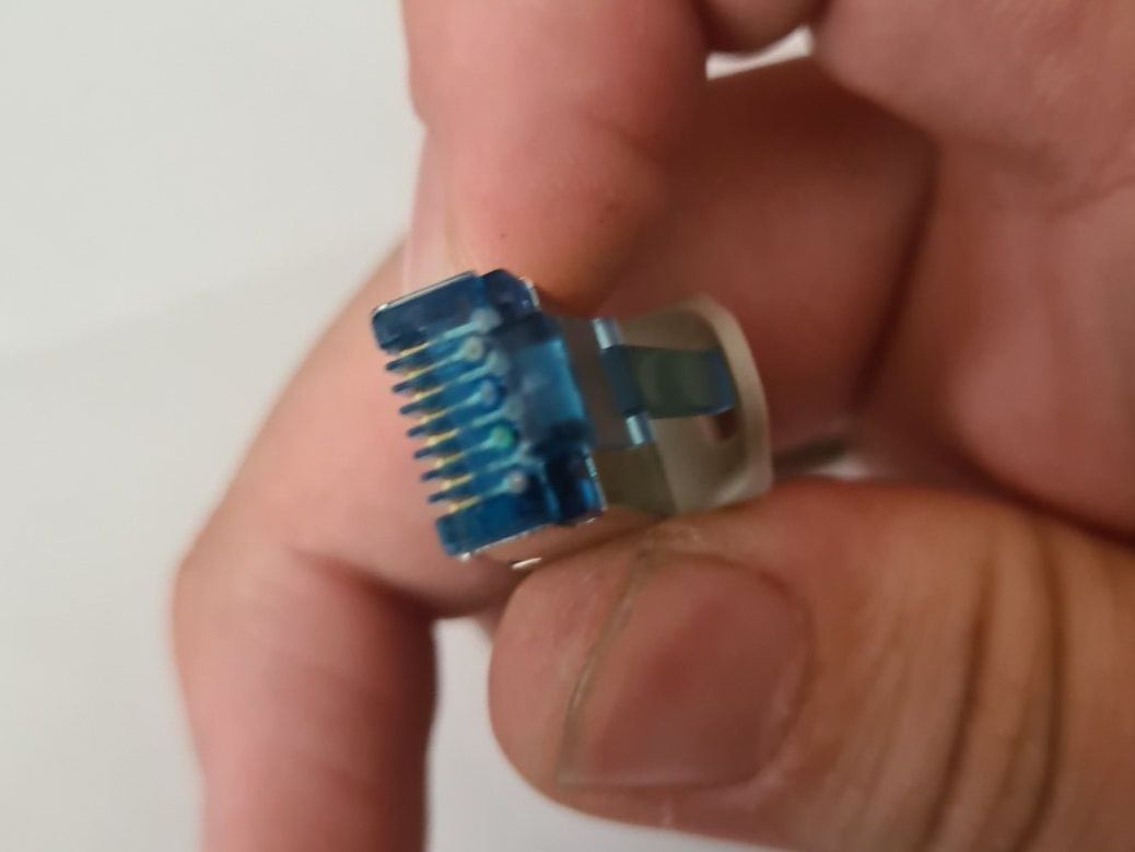 Cavi: LAN-Kabel CAT.6A S/FTP PIMF Patchkabel 500MHZ, Grau, 2m – Nuovo (secondo la descrizione) da Zürich venduto da Alibaba1234 1