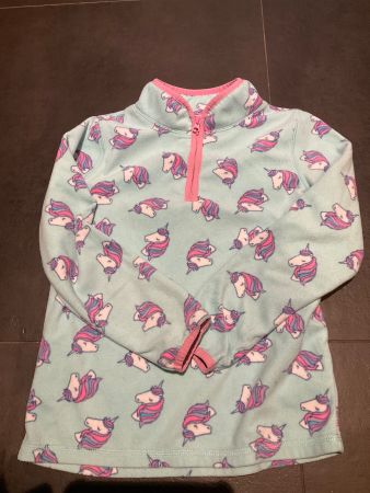Leichter Faserpelzpullover von OshKosh, Grösse 8 (134)