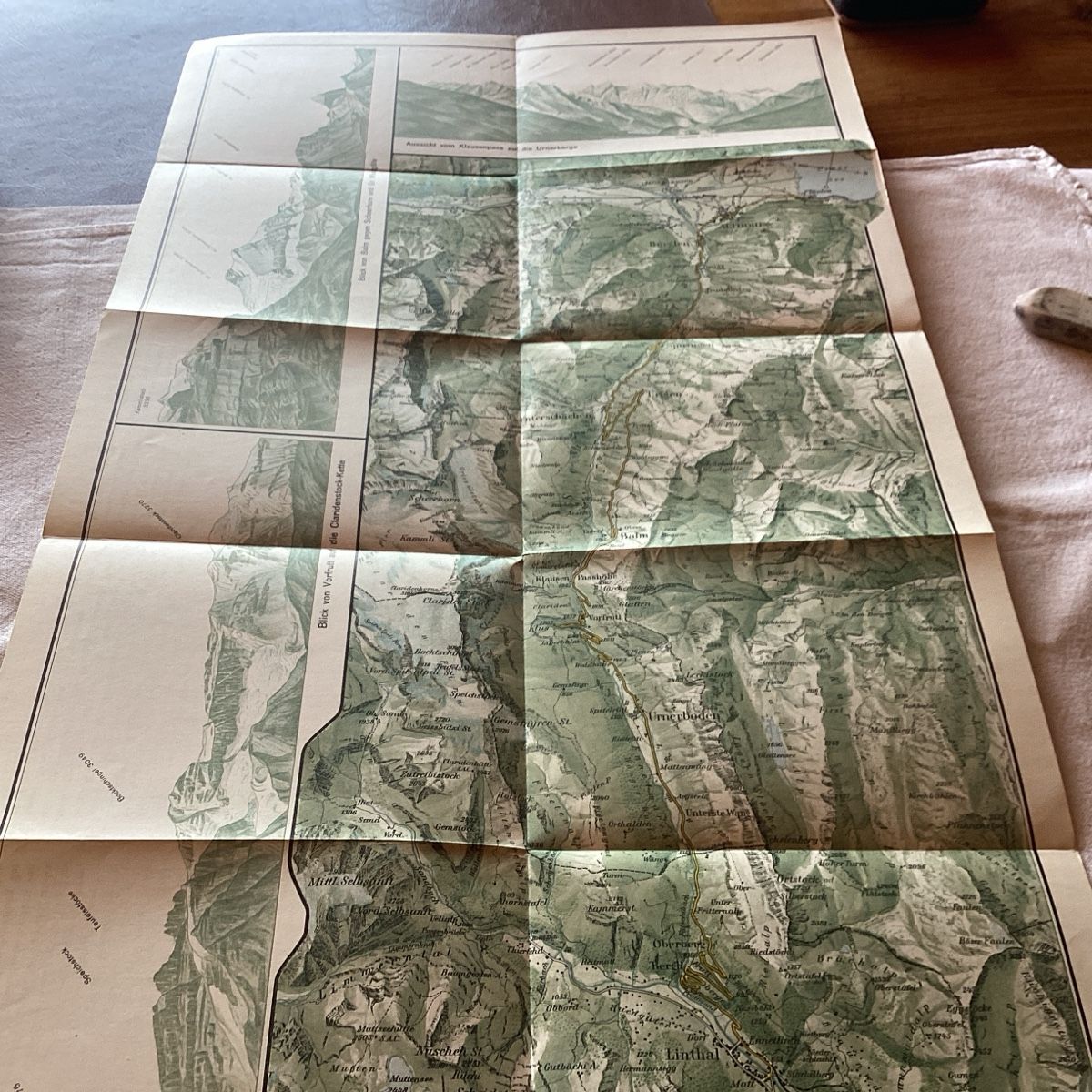 Ansichtskarten: Klausen poststrasse – Gebraucht aus Luc (Ayent) von Rebouille 5