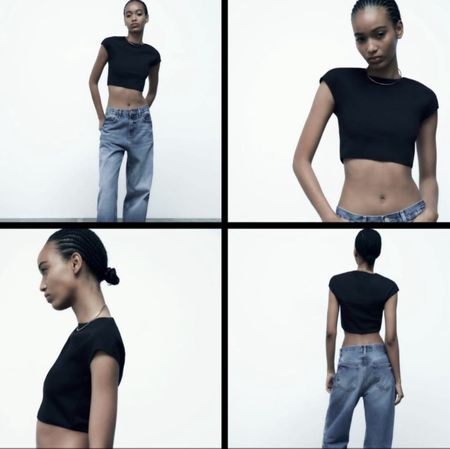 # WOMAN - Crop Top Gr. S - ZARA #