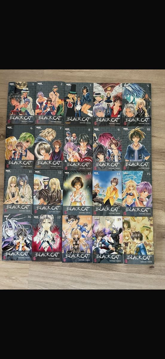 Fumetti: Black Cat 1-20 Komplett Manga – Usato da Hagendorn venduto da masterchieff