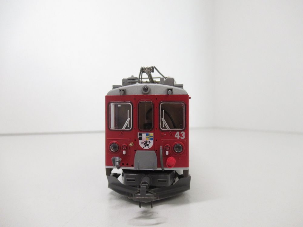 Bemo Modelleisenbahnen: Bemo 1266-133 ABe 4/4 Rhätischen Bahn Gleichstrom Analog H0m – Gebraucht aus Basel von mhmarken 3