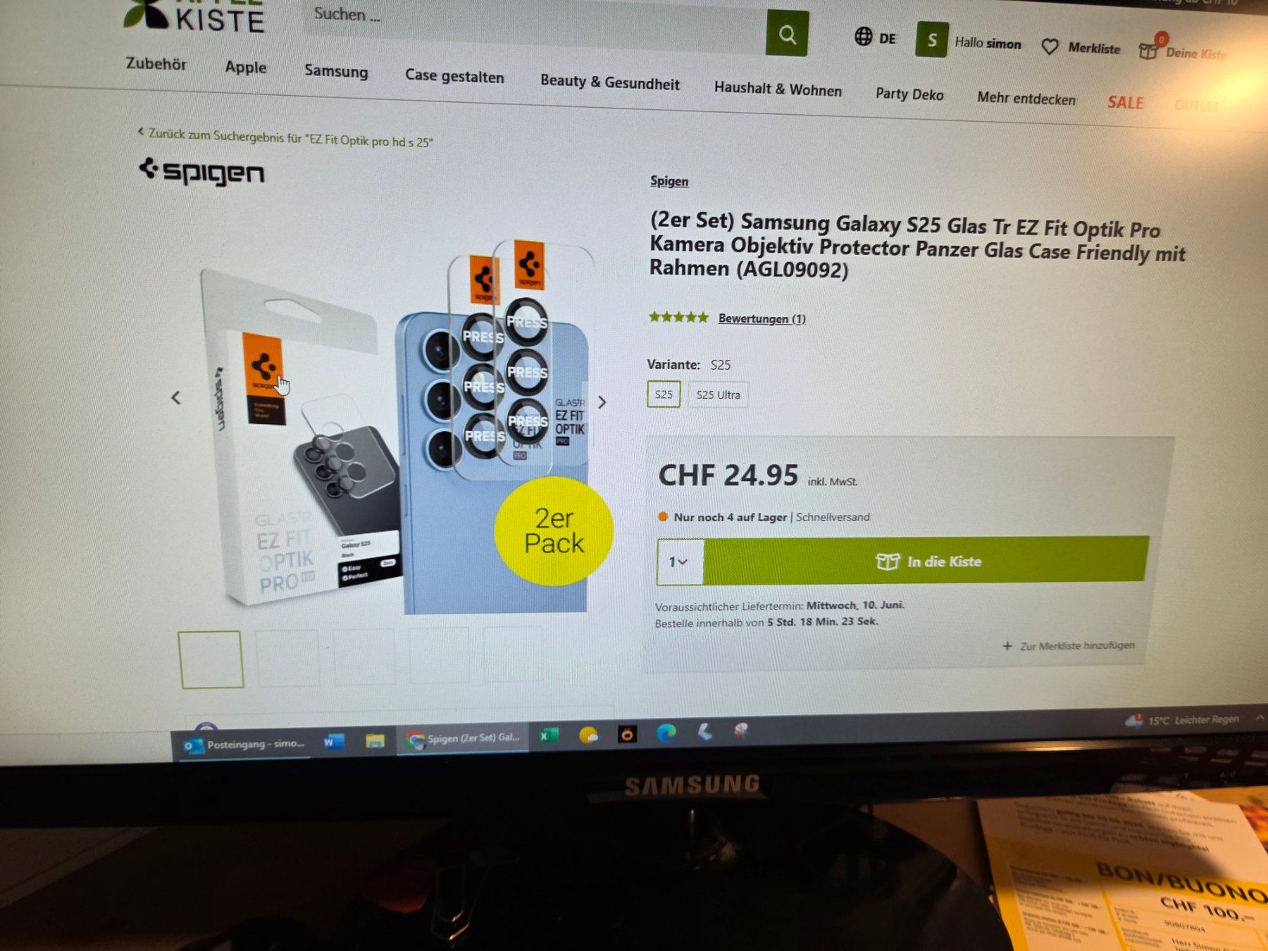 Samsung Telefoni cellulari / Smartphones: Samsung S25 – Nuovo e nell'imballaggio originale da zignau venduto da 582tuab3 1