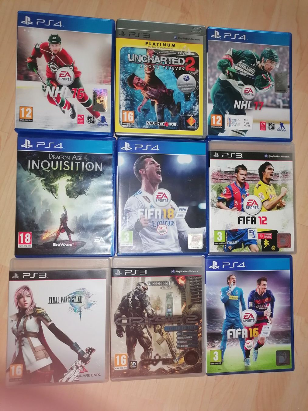 Giochi: 9Games PS3/PS4 (FIFA, Crysis,...) – Usato da Niederwangen BE venduto da benbrik1 6