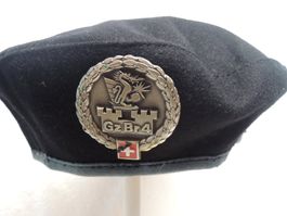Schweizer Armee Béret mit Emblem sehr schön! TWINT möglich