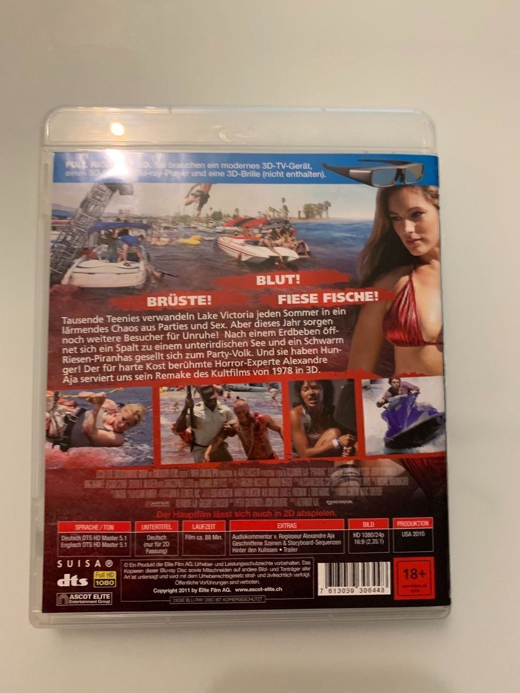 Tutti i DVDs: blu rey piranha 3D – Usato da Goldach venduto da ztp 2
