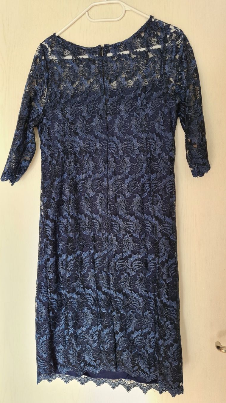 Kleider: Spitzenkleid Gr. 40, dunkelblau – Gebraucht aus Suhr von andreas_2008 3