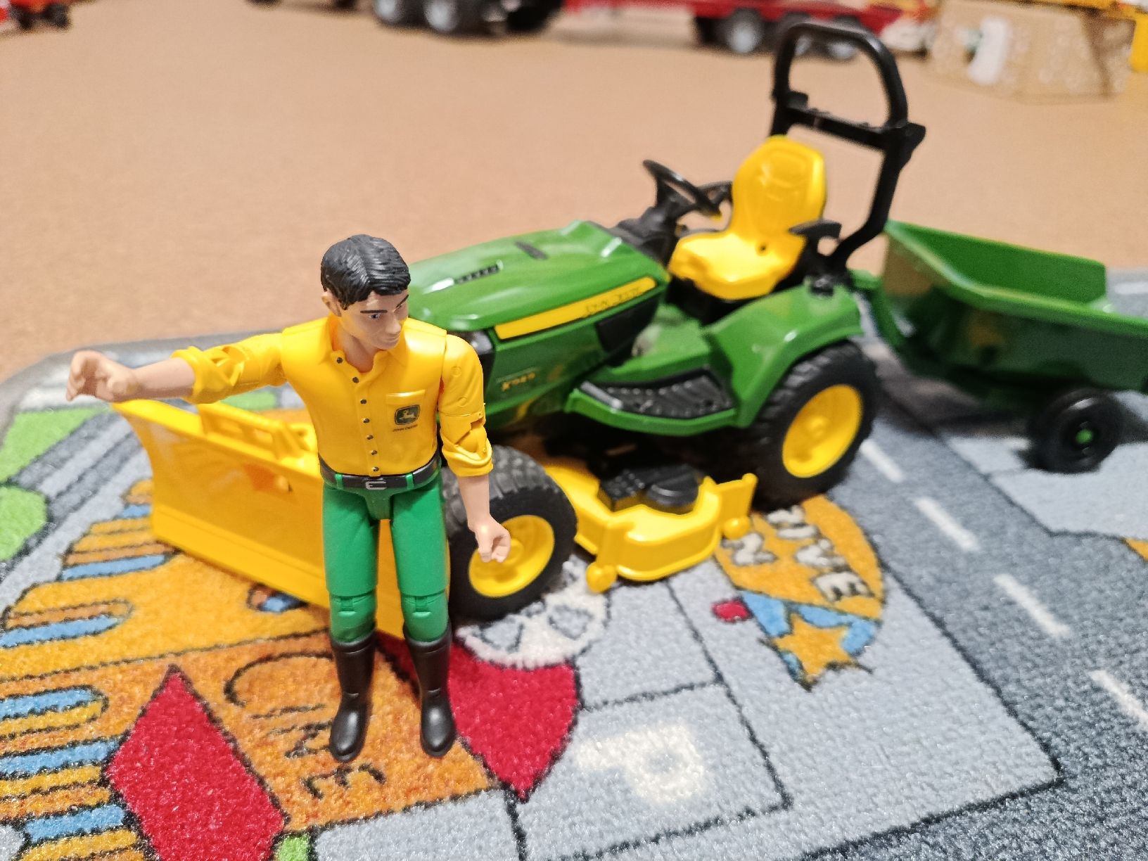 Giocattoli: John Deere Model Rasenmähertraktor – Usato da Lützelflüh-Goldb venduto da Phao01