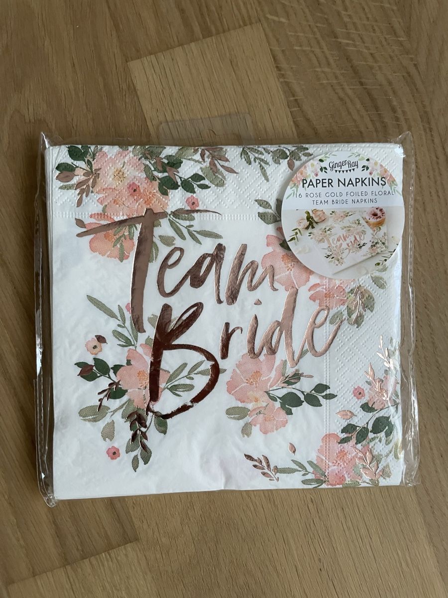Tutte le decorazioni: Hochzeit / JGA- Team Bride Set 5-teilig – Nuovo (secondo la descrizione) da Luzern venduto da Mona516 3