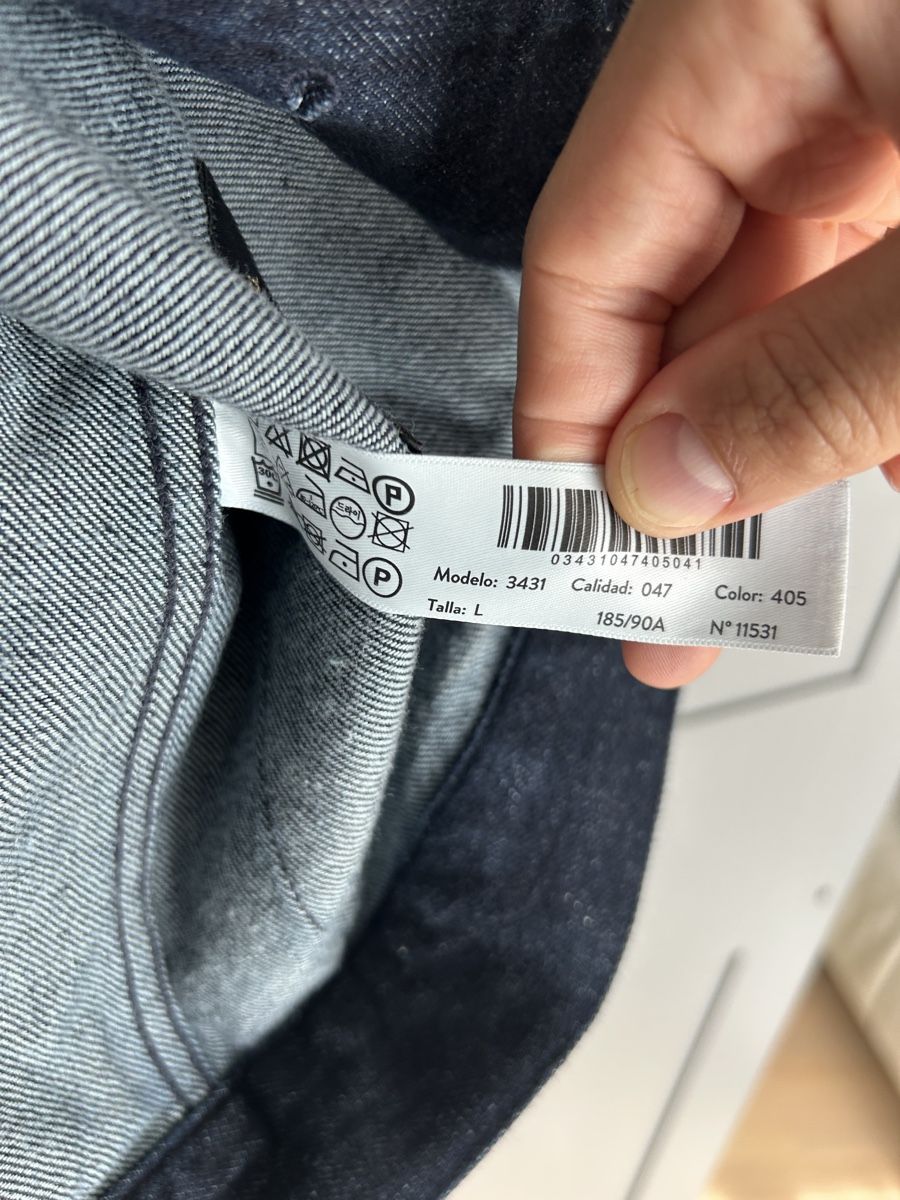 Massimo Dutti Giacche: Massimo Dutti Jeansjacke Dunkelblau Grösse L – Usato da Bülach venduto da INO_ 4