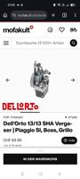 Vergasser sha 13/13 dellortho piaggio cilo