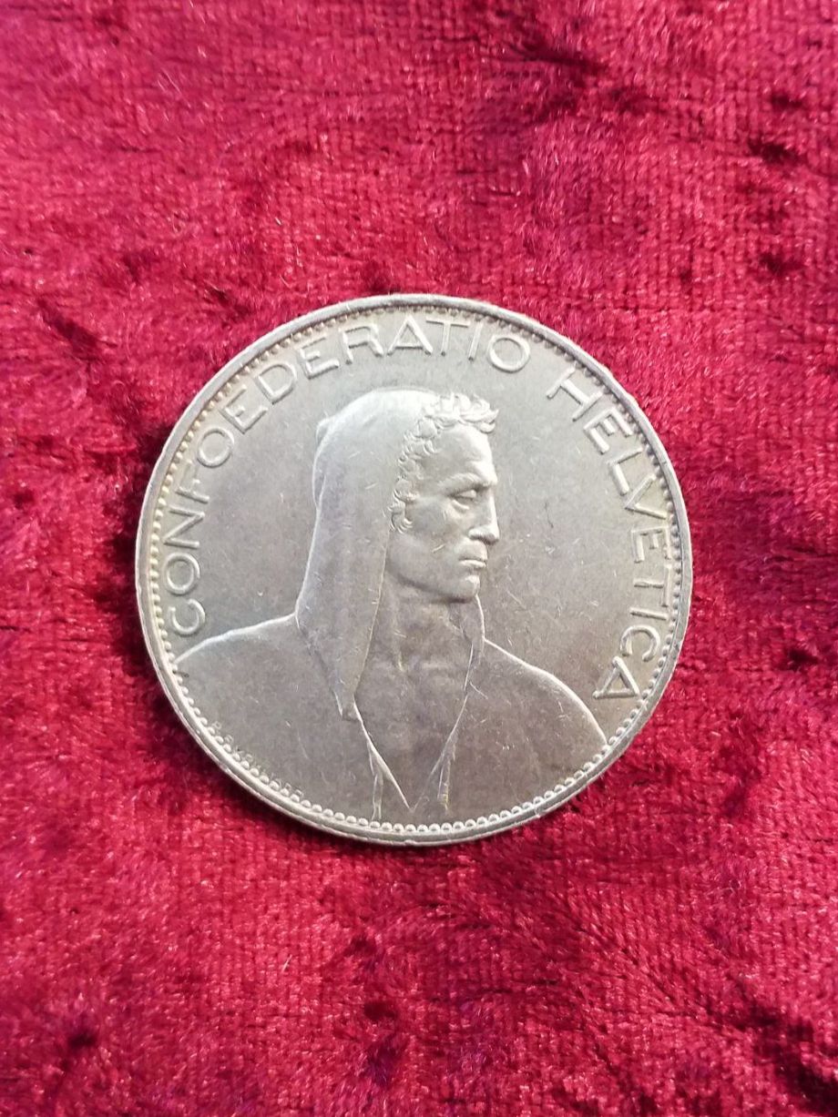 Toutes les monnaies: CH 5 Franken/ Francs  1925 – D'occasion à Gordola par ale_5wbc 2