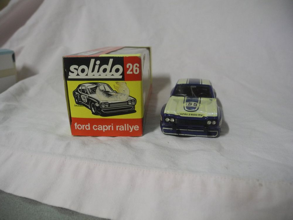 Solido - 1:43 - Ford Capri 2600 RV - Rally de Ginebra de - Catawiki