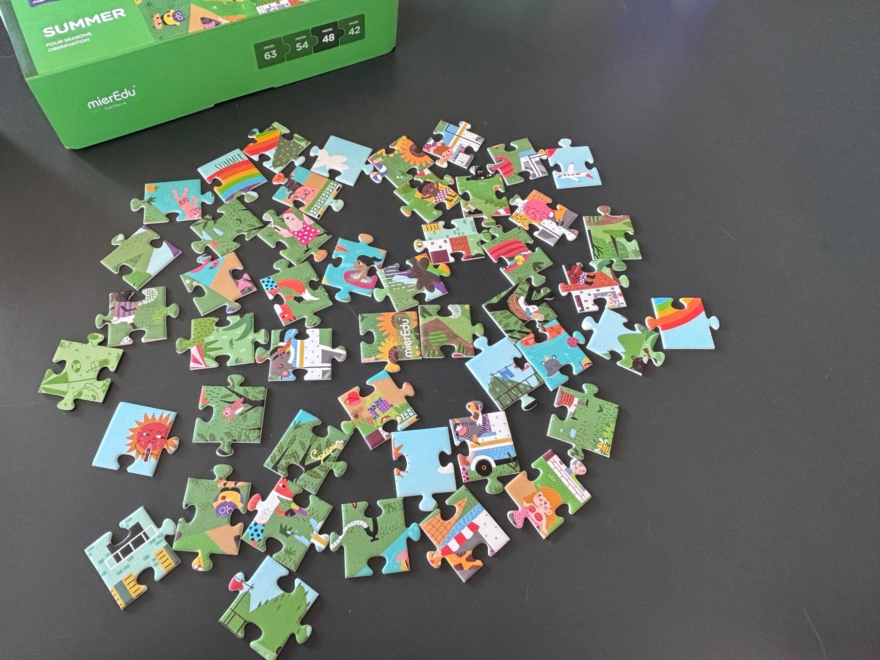 Puzzle: MierEdu Puzzle,  Four Seasons – Usato da Brugg AG venduto da tsannen 6