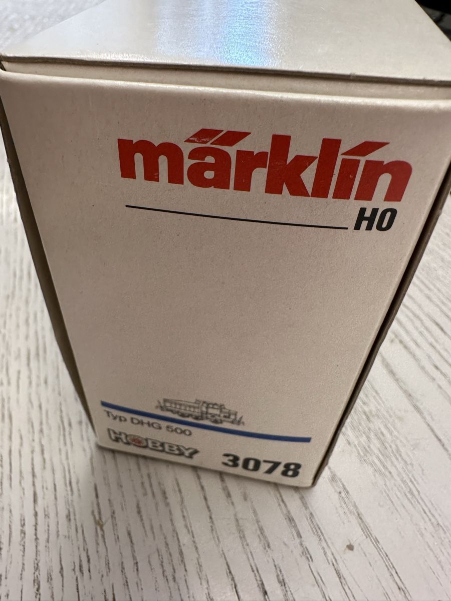Märklin Modellini di ferrovie: Märklin 3078 DHG 500 – Usato da Lupsingen venduto da New-Haven 3