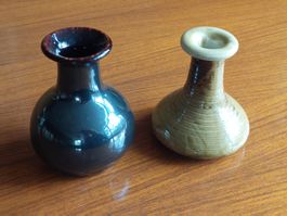 Lot de 2 vases décoratifs en céramique - Parfait état!