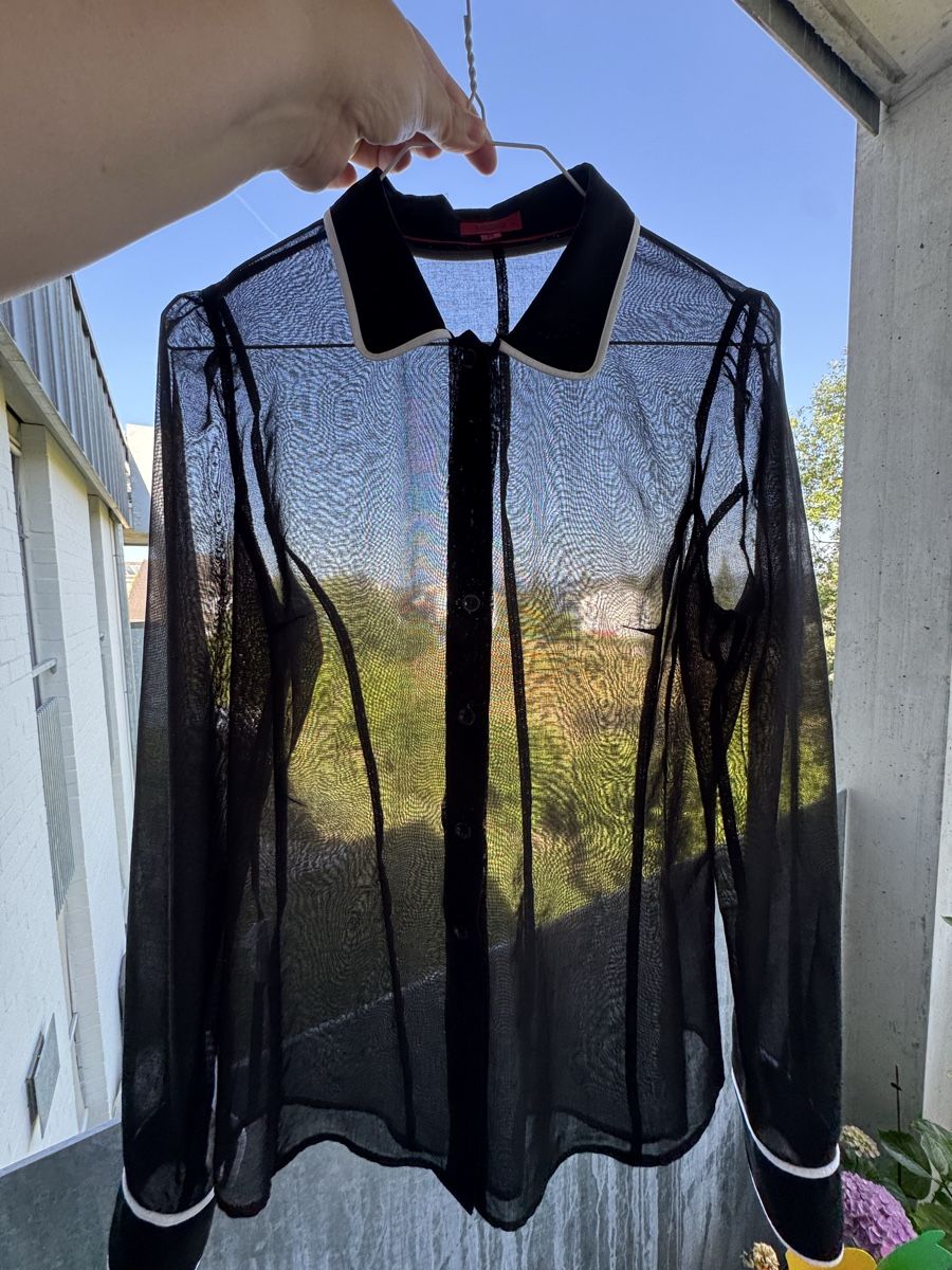 Hugo Boss Blusen: Hugo Boss Bluse schwarz Gr. 36 – Neu (gemäss Beschreibung) aus Brütten von Rod816 5