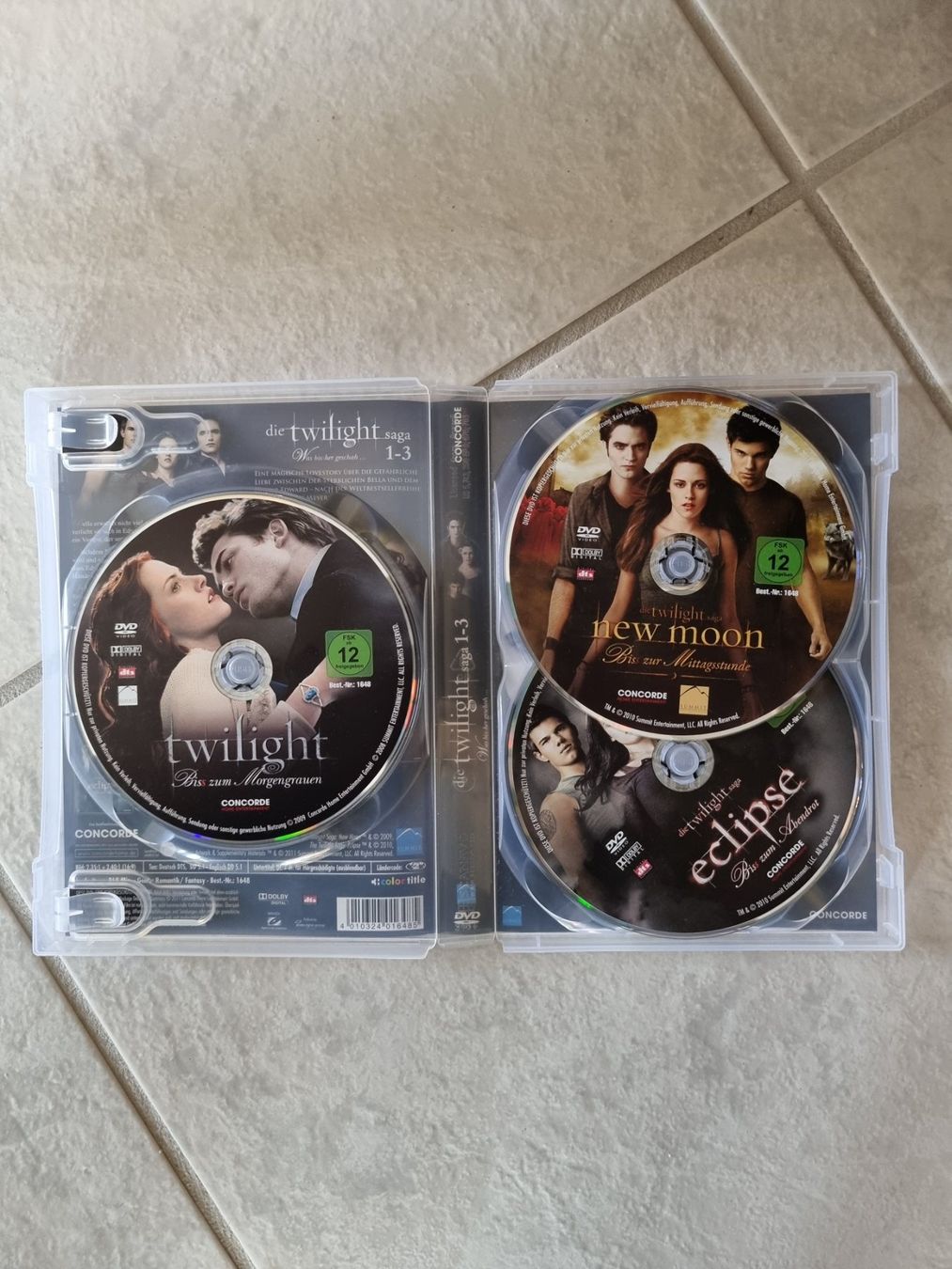 Alle DVDs: The Twilight Saga 1-3 Limited Edition – Gebraucht aus Lostorf von Venice16 1