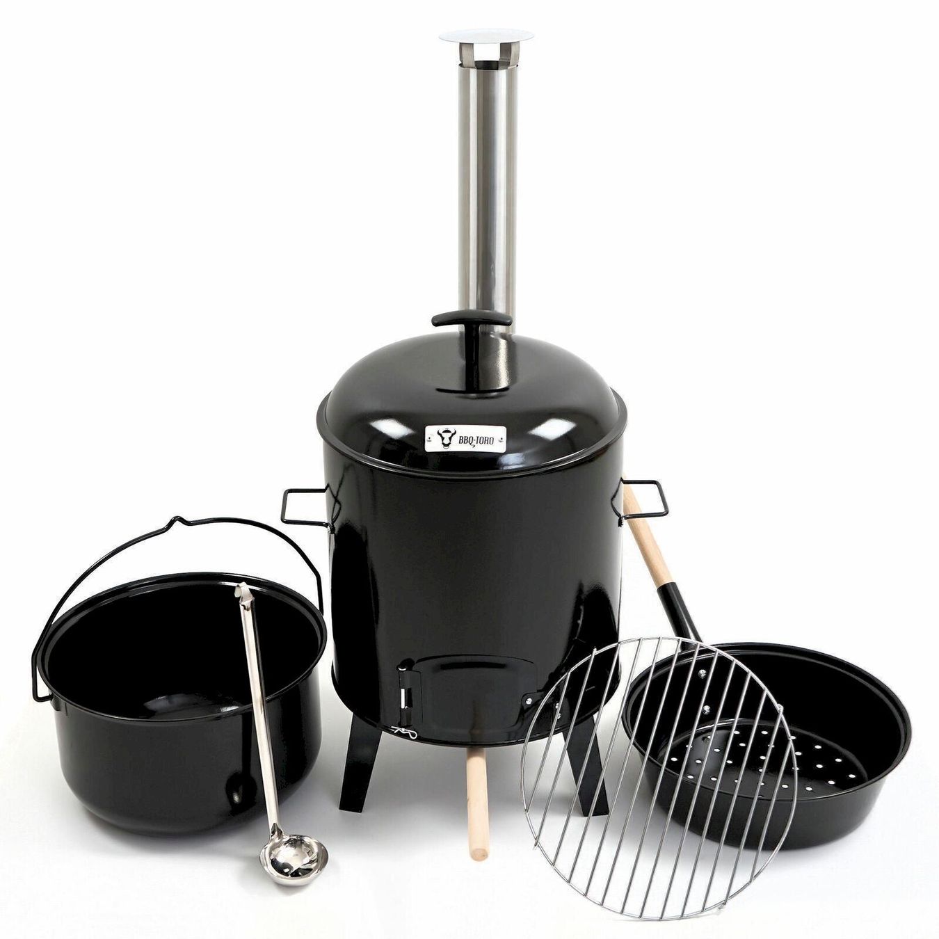 Cucinare, Mangiare & Bere: BBQ-Toro Gulaschkanone 17 L mit Deckel – Nuovo e nell'imballaggio originale da Bottighofen venduto da zaap 1