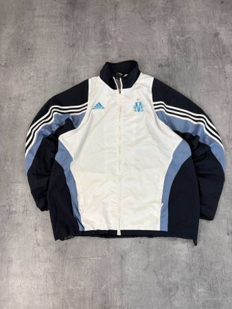 Vintage Adidas Marseille 2002/03 Trainingsjacke (XXL)