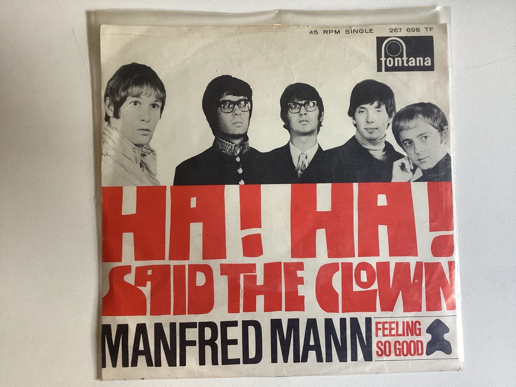 Schallplatten: Manfred Mann Single - Ha Ha Said The Clown – Gebraucht aus Gutenswil von Hamzian