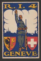 WK1 Einheitskarte Infanterie Nr. 9 *