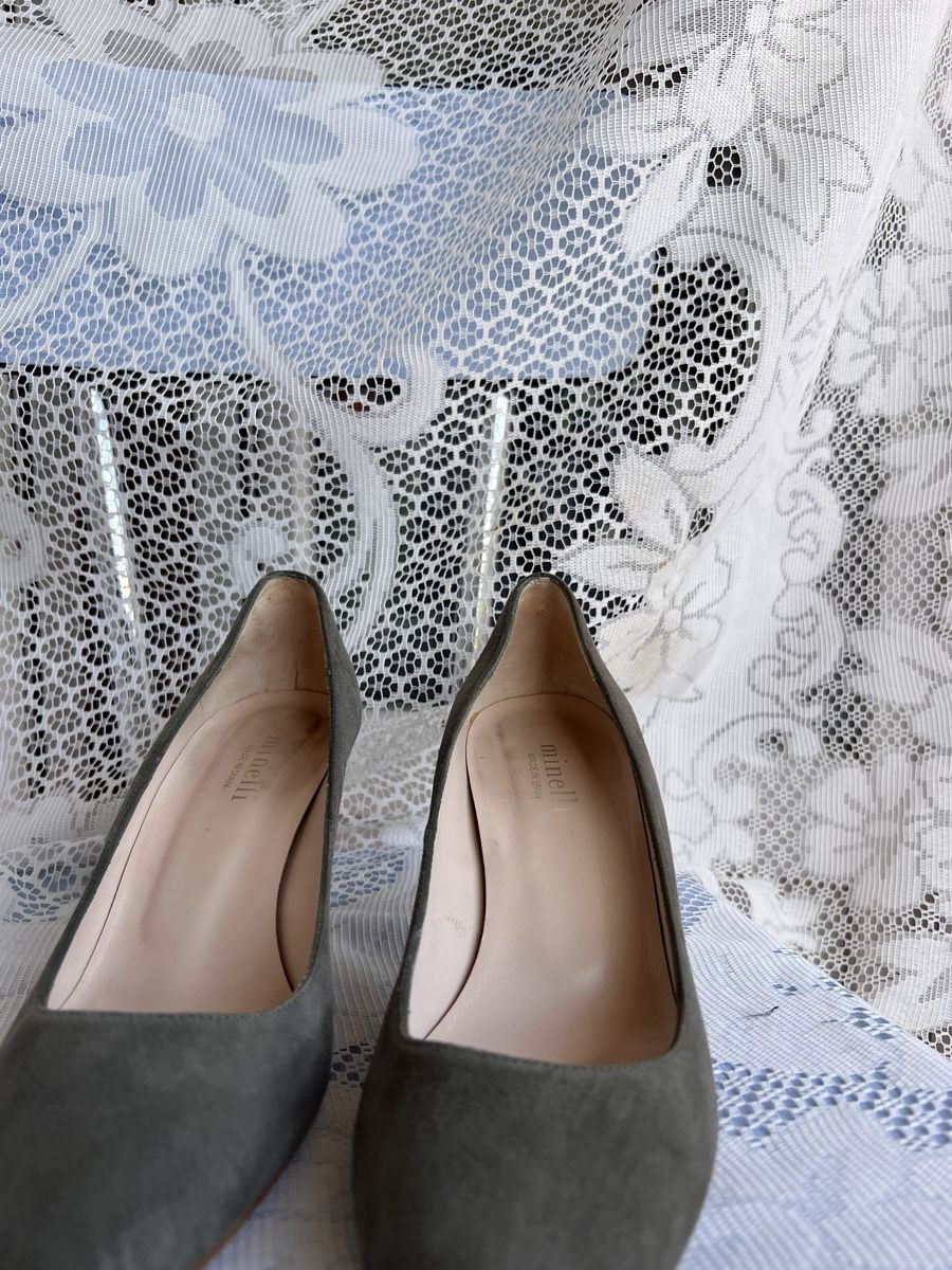 Scarpe da donna: Escarpins Minelli kaki – Usato da Bernex venduto da 2ziemement 2