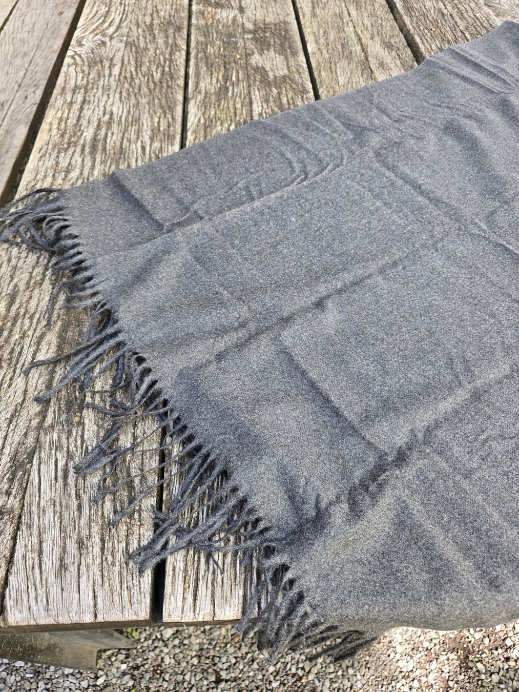 Foulard & Sciarpe: Kleidung: Schal Horsami anthrazit – Nuovo (secondo la descrizione) da Romanshorn venduto da Rachacha 3