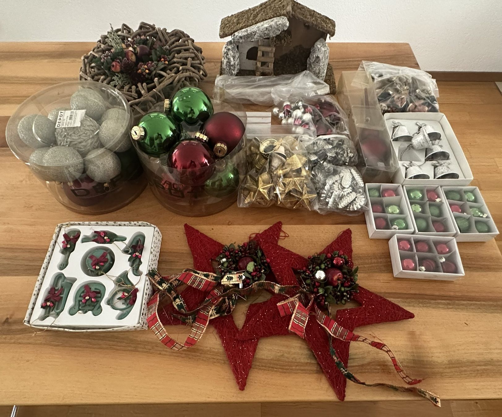 Krinner Basi per albero di Natale: Support pour sapin Krinner VBasic M + Lot décorations Noel – Nuovo (secondo la descrizione) da Biel / Bienne venduto da velociraptor2 2
