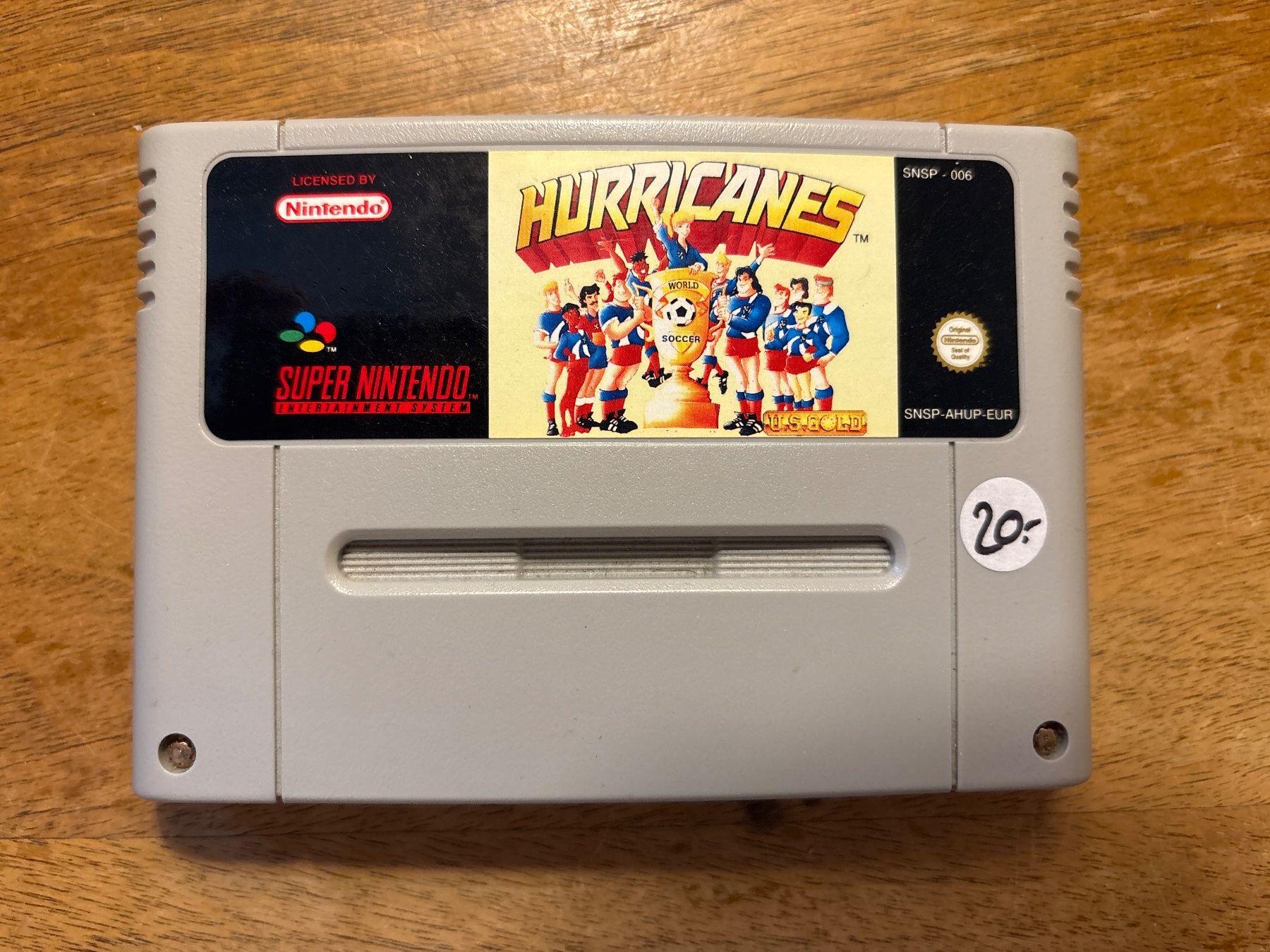 Nintendo Giochi: HURRICANES - Super Nintendo SNES – Usato da Zürich venduto da hiddentreasures_zh