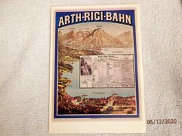 Ansichtskarte, Plakat  Arth-Rigi-Bahn