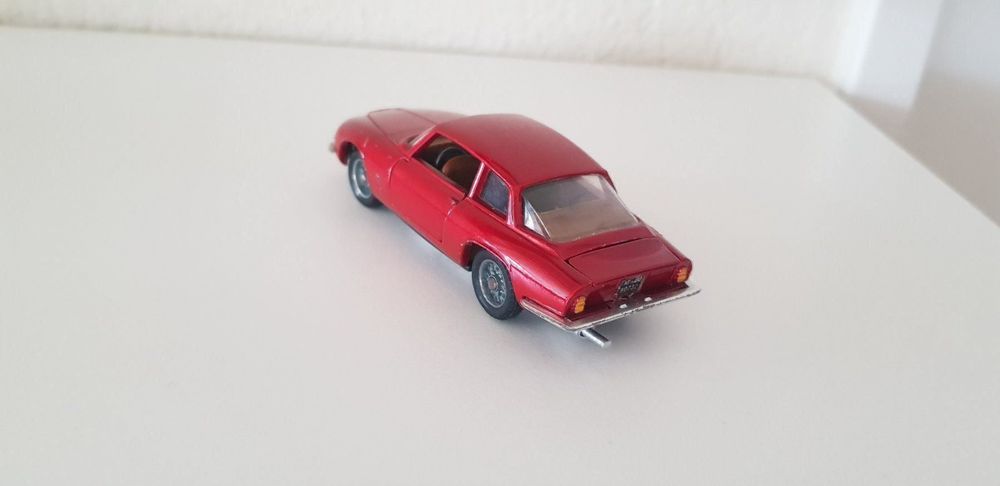 POLITOYS - M 530 ALFA ROMEO 2600 SZ - RED METALLIC 1:43 - GOOD CONDITION - 447