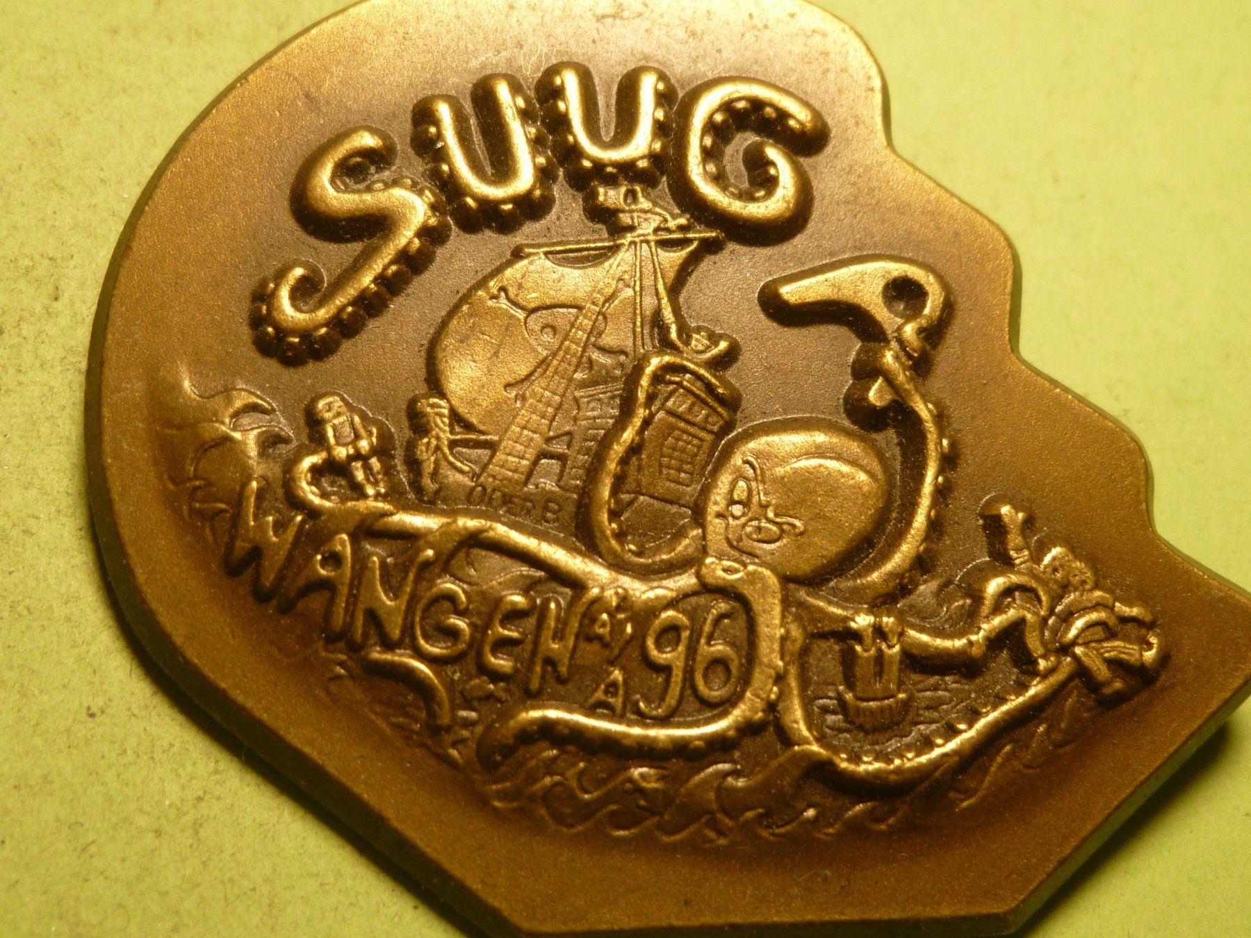 Plaketten & Abzeichen: WANGEN AN DER AARE 1996 BRONZE – Gebraucht aus Ried (Muotathal) von Mandarin02