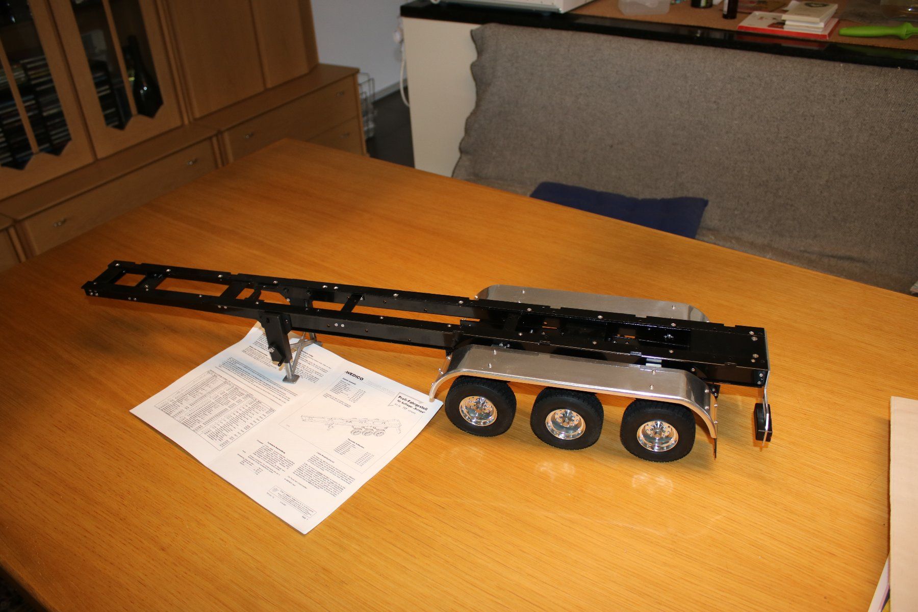 Wedico Modellismo RC: Wedico  Profi-Fahrgestell – Nuovo (secondo la descrizione) da Winterthur venduto da Anef