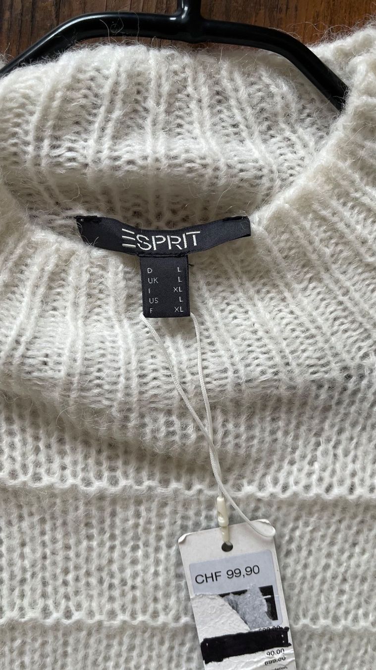 Esprit Pulls & Sweat-shirts: ESPRIT L XL /NP99CHF Pullover Alpaka 30% – Neuf (Voir description) à Kölliken par Prscoo 6