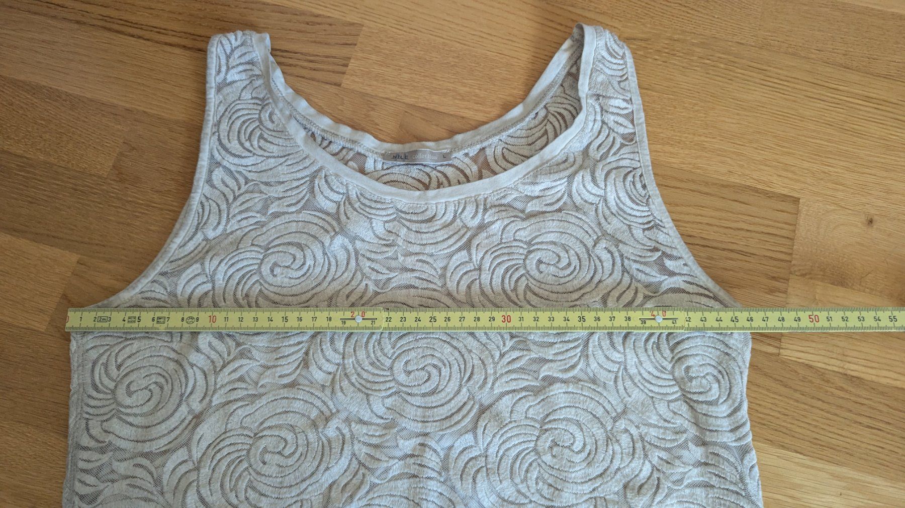 Nile Top: NILE collection Spitzentop mit passender Jacke L Baumwolle – Usato da Belp venduto da Sunny132 8