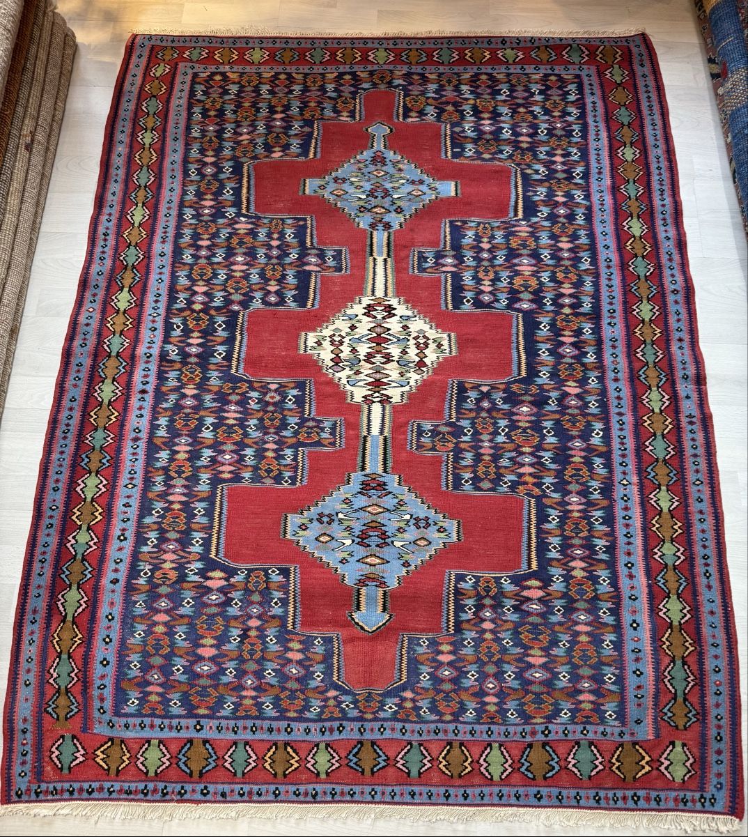 Kelim Teppiche: Orientteppich, Handgewebt ,Kelim 157x122.cm – Neu (gemäss Beschreibung) aus Büron von Filadefia-888 2