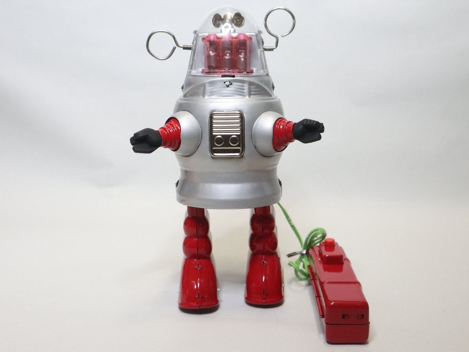 Giocattoli: Blech Roboter Piston Action Robot mit Fernbedienung – Usato da Eschenbach SG venduto da Astalavista 2