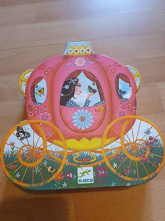 Puzzles: Puzzle Djeco Le Carosse d Élise – D'occasion à Ste-Croix par tougaz 1